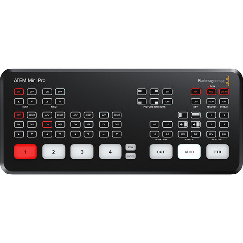 Blackmagic Design ATEM Mini Pro HDMI Live Stream Switcher - 1