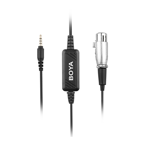 Boya BY-BCA6 XLR to 3.5mm Microphone Cable - 1