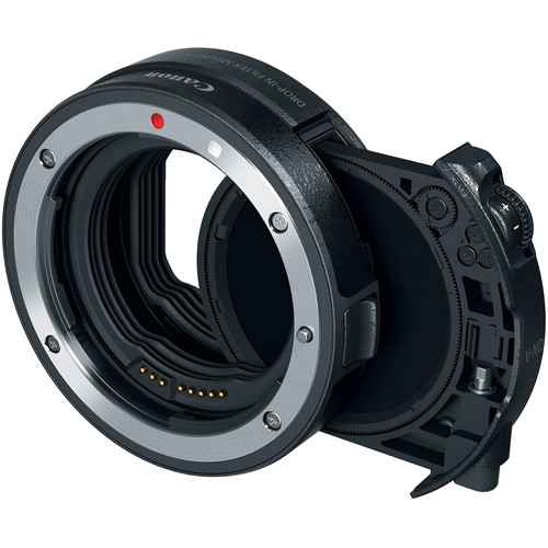 Canon Drop-In Filter Mount Adapter EF-EOS R + Variable ND Filter - 1