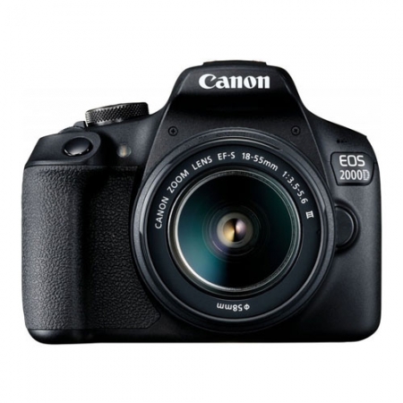 Canon EOS 2000D + 18-55mm III f/3.5-5.6 (bez stabilizacije)
