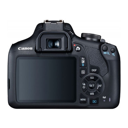 Canon EOS 2000D + 18-55mm III f/3.5-5.6 + SD 64gb + Canon original torba + National Geographic stativ - 3