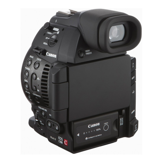 Canon EOS C100 Mark II Cinema Camera (EF bajonet) - 2