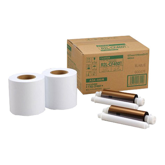 FujiFilm RK-CF800 10x15cm foto papir i ribbon set za ASK-300 - 1