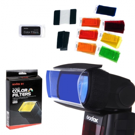 Godox CF-07 7 Colors Speedlite Filter Kit