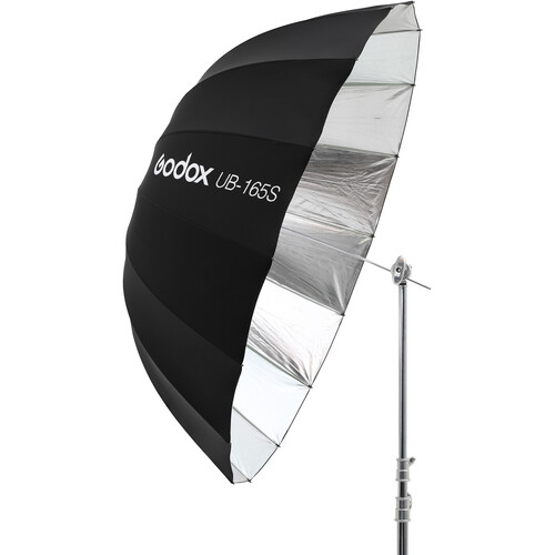 Godox UB-165S Silver Parabolic Umbrella (165cm) - 1