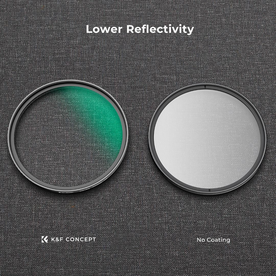 K&F Concept 49mm White Mist Diffusion Filter Dreamy Cinematic Effect KF01.2420 - 3