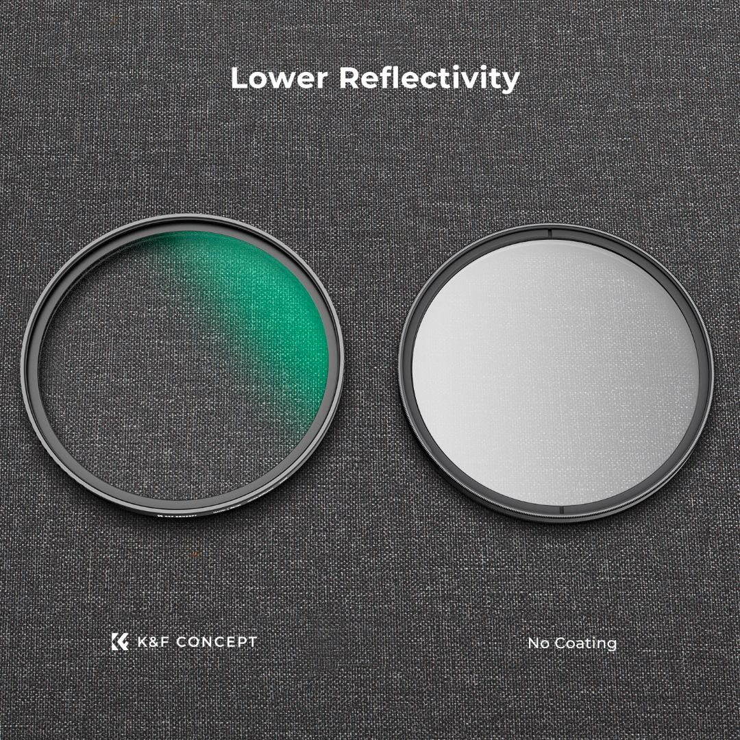 K&F Concept 82mm White Mist Diffusion Filter Dreamy Cinematic Effect KF01.2428 - 7