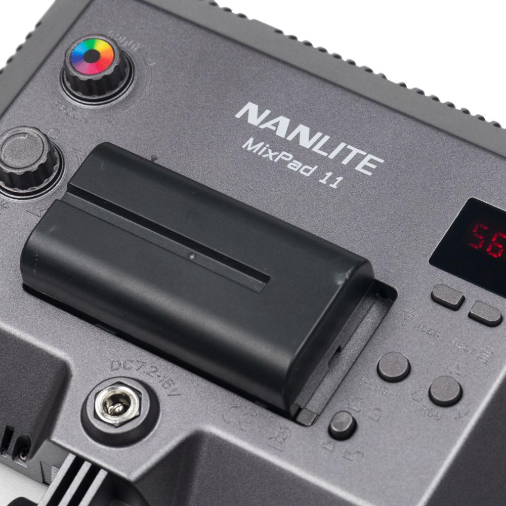 Nanlite MixPad 11 Adjustable Bicolor Tunable RGBWW Dimmable Hard and Soft Light  - 3