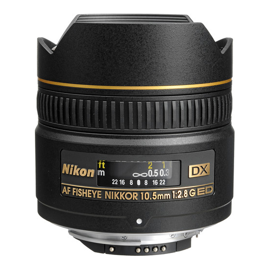 Nikon AF DX Fisheye 10.5mm f/2.8G ED - 2