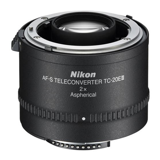 Nikon AF-S Teleconverter TC-20E III - 1