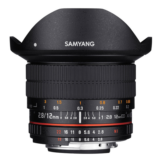 Samyang 12mm f/2.8 ED AS NCS Fisheye za Nikon AE - 2