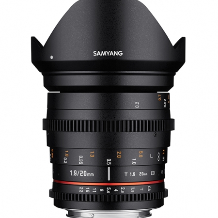 Samyang 20mm T1.9 ED AS UMC Cine za Nikon
