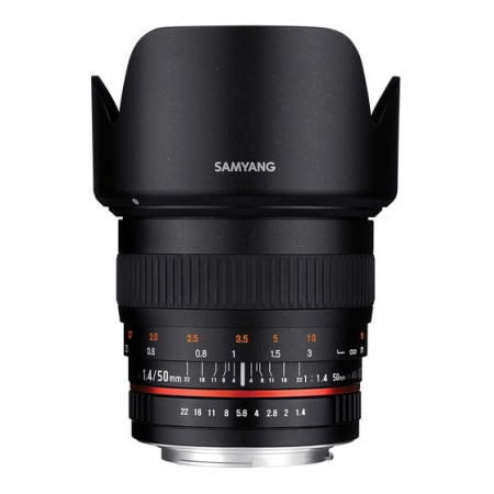 Samyang 50mm f/1.4 AS UMC za Canon