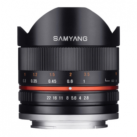 Samyang 8mm f/2.8 Fisheye II za Sony