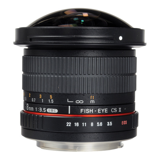 Samyang 8mm f/3.5 UMC Fish-Eye CS II za Nikon - 2