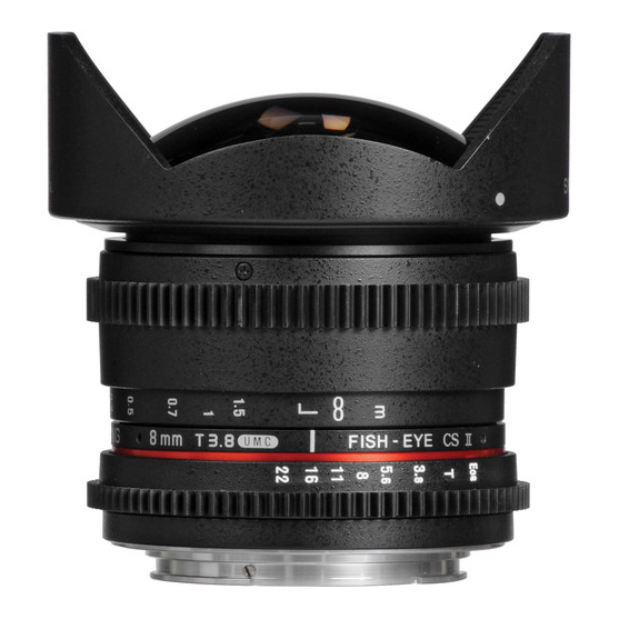 Samyang 8mm T3.8 UMC Fish-Eye CS II za Nikon - 1