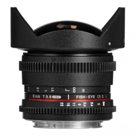 Samyang 8mm T3.8 UMC Fish-Eye CS II za Nikon