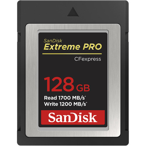 SanDisk 128GB Extreme PRO CFexpress Card Type B - 1