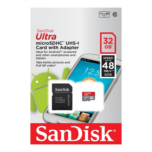 Sandisk SD 64GB micro ultra 48mb/s - 2