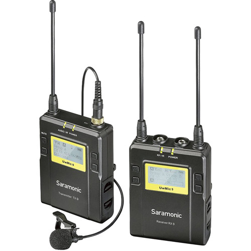 Saramonic UwMic9 Wireless Omni Lavalier Mic Sistem Kit 1 - 1