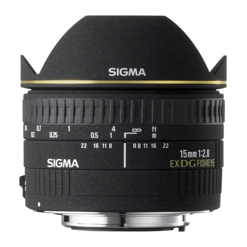 Sigma 15mm F2.8 EX DG DIAGONAL Fisheye za Canon, GARANCIJA 5 GODINA (2+3) - 1