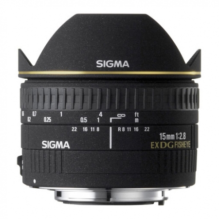 Sigma 15mm F2.8 EX DG DIAGONAL Fisheye za Canon, GARANCIJA 5 GODINA (2+3)