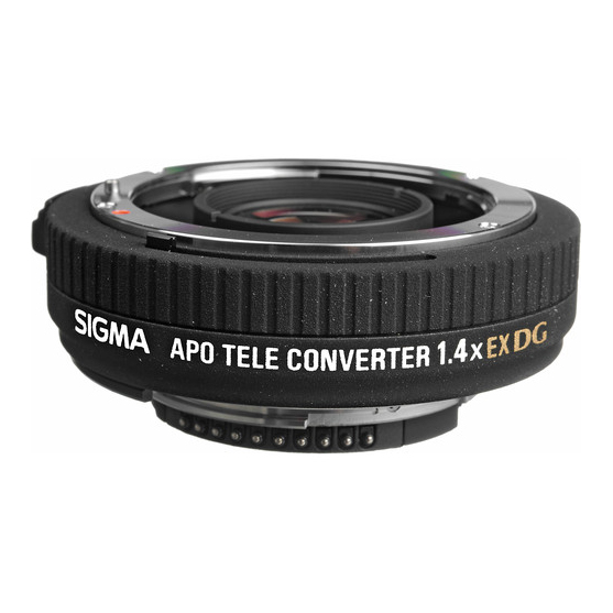 Sigma APO Tele Converter 1.4x EX DG za Nikon - 1