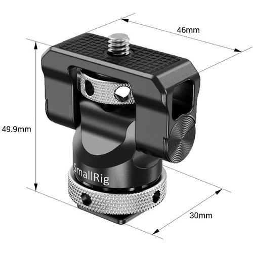 SmallRig Swivel/Tilt Monitor Mount sa Cold Shoe BSE2346B - 3