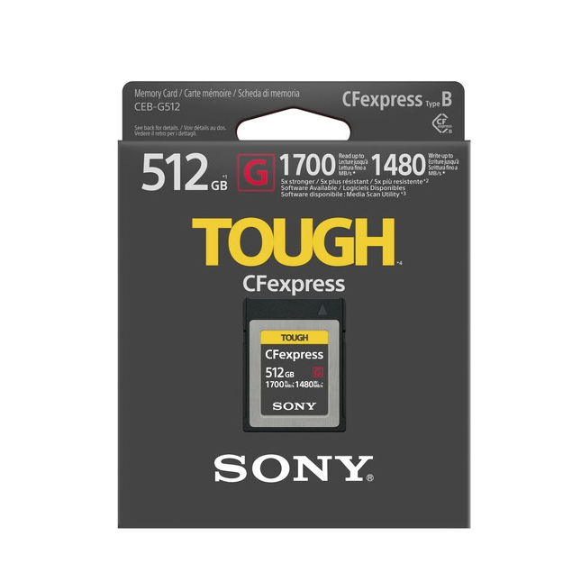 Sony 512GB CFexpress Type B TOUGH - 2