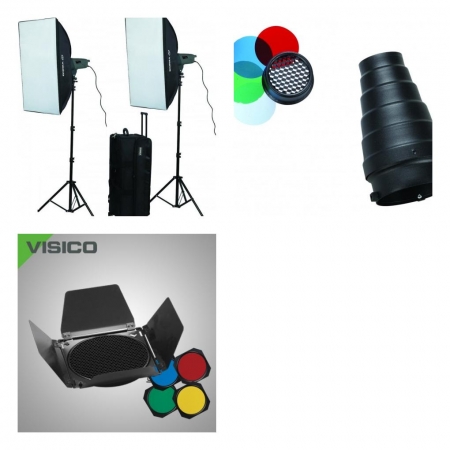 VE-300 PLUS SOFTBOX KIT + SN-303 + BD-200