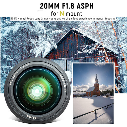 Viltrox PFU RBMH 20mm f/1.8 ASPH za Nikon Z - 17