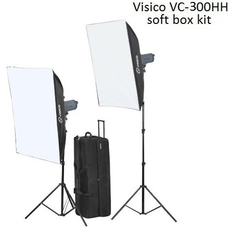 Visico VC-300HH PLUS SOFTBOX KIT - 1