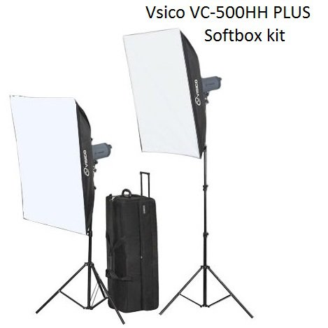 Visico VC-500HH PLUS SOFTBOX KIT - 1
