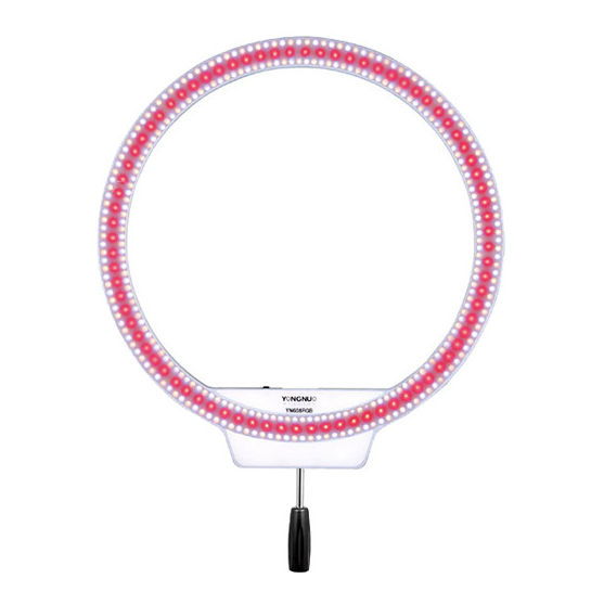 Yongnuo YN608 RGB Bi-Color LED Wireless Ring Light - 2