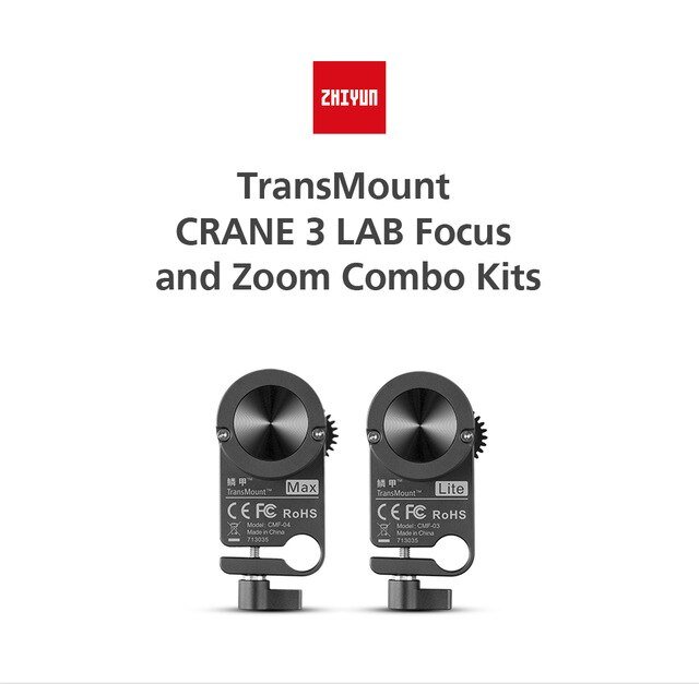 Zhiyun-Tech TransMount Crane 3 LAB Focus and Zoom Combo Kits - 1